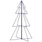 vidaXL Weihnachtsbaum in Kegelform 160 LEDs Indoor & Outdoor 78x120 cm vidaXL Weihnachtsbaum in Kegelform 160 LEDs Indoor & Outdoor 78x120 cm