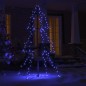 vidaXL Weihnachtsbaum in Kegelform 160 LEDs Indoor & Outdoor 78x120 cm vidaXL Weihnachtsbaum in Kegelform 160 LEDs Indoor & Outdoor 78x120 cm