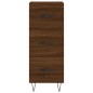 Highboard Braun Eichen-Optik 34,5x34x180 cm Holzwerkstoff Highboard Braun Eichen-Optik 34,5x34x180 cm Holzwerkstoff