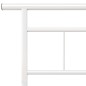 vidaXL Bettgestell Weiß Metall 180x200 cm vidaXL Bettgestell Weiß Metall 180x200 cm