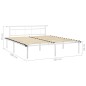 vidaXL Bettgestell Weiß Metall 180x200 cm vidaXL Bettgestell Weiß Metall 180x200 cm