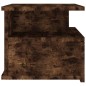 vidaXL Nachttisch Hängend Räuchereiche 40x31x27 cm Holzwerkstoff vidaXL Nachttisch Hängend Räuchereiche 40x31x27 cm Holzwerkstoff