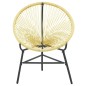 Garten-Acapulco-Stuhl Poly-Rattan Beige Garten-Acapulco-Stuhl Poly-Rattan Beige