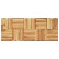Terrassenfliesen 10 Stk. 30x30 cm Massivholz Teak Vertikal Terrassenfliesen 10 Stk. 30x30 cm Massivholz Teak Vertikal