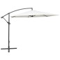 Freiarm-Sonnenschirm 3 m Sandweiß Freiarm-Sonnenschirm 3 m Sandweiß