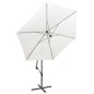 Freiarm-Sonnenschirm 3 m Sandweiß Freiarm-Sonnenschirm 3 m Sandweiß
