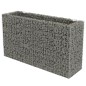 vidaXL Gabionen-Hochbeet Verzinkter Stahl 180×50×100 cm vidaXL Gabionen-Hochbeet Verzinkter Stahl 180×50×100 cm
