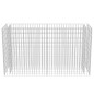 vidaXL Gabionen-Hochbeet Verzinkter Stahl 180×50×100 cm vidaXL Gabionen-Hochbeet Verzinkter Stahl 180×50×100 cm