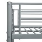 Etagenbettgestell Grau Metall 140x200 cm/90x200 cm Etagenbettgestell Grau Metall 140x200 cm/90x200 cm