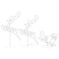 vidaXL Weihnachtsdeko LED Rentiere & Schlitten Acryl 260x21x87 cm Bunt vidaXL Weihnachtsdeko LED Rentiere & Schlitten Acryl 260x21x87 cm Bunt
