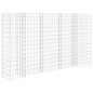 H-förmiger Gabionen-Pflanzkorb Stahldraht 260x40x150 cm H-förmiger Gabionen-Pflanzkorb Stahldraht 260x40x150 cm