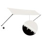 vidaXL Einziehbare Markise mit LED 350×150 cm Creme vidaXL Einziehbare Markise mit LED 350×150 cm Creme