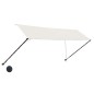 vidaXL Einziehbare Markise mit LED 350×150 cm Creme vidaXL Einziehbare Markise mit LED 350×150 cm Creme