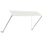 vidaXL Einziehbare Markise mit LED 350×150 cm Creme vidaXL Einziehbare Markise mit LED 350×150 cm Creme