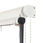 vidaXL Einziehbare Markise mit LED 350×150 cm Creme vidaXL Einziehbare Markise mit LED 350×150 cm Creme