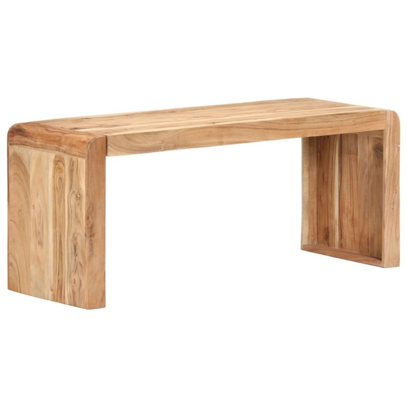 Bank 110x38x46 cm Massivholz Akazie Bank 110x38x46 cm Massivholz Akazie