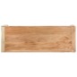 Bank 110x38x46 cm Massivholz Akazie Bank 110x38x46 cm Massivholz Akazie