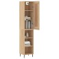 Highboard Sonoma-Eiche 34,5x34x180 cm Holzwerkstoff Highboard Sonoma-Eiche 34,5x34x180 cm Holzwerkstoff