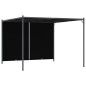 vidaXL Gartenpergola mit Versenkbarem Dach 3x3 m Anthrazit vidaXL Gartenpergola mit Versenkbarem Dach 3x3 m Anthrazit