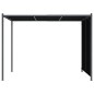 vidaXL Gartenpergola mit Versenkbarem Dach 3x3 m Anthrazit vidaXL Gartenpergola mit Versenkbarem Dach 3x3 m Anthrazit