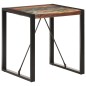 Esstisch 70x70x75 cm Recyceltes Massivholz Esstisch 70x70x75 cm Recyceltes Massivholz
