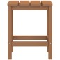 Adirondack-Gartentisch Braun 38x38x46 cm HDPE Adirondack-Gartentisch Braun 38x38x46 cm HDPE