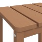 Adirondack-Gartentisch Braun 38x38x46 cm HDPE Adirondack-Gartentisch Braun 38x38x46 cm HDPE