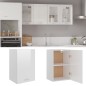 Hängeschrank Hochglanz-Weiß 39,5x31x60 cm Holzwerkstoff Hängeschrank Hochglanz-Weiß 39,5x31x60 cm Holzwerkstoff