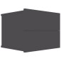 Nachttische 2 Stk. Grau 40x30x30 cm Holzwerkstoff Nachttische 2 Stk. Grau 40x30x30 cm Holzwerkstoff