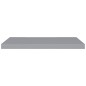 Schweberegal Grau 80x23,5x3,8 cm MDF Schweberegal Grau 80x23,5x3,8 cm MDF