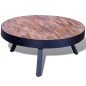 vidaXL Couchtisch Rund Altholz Teak vidaXL Couchtisch Rund Altholz Teak