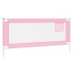 Kleinkind-Bettschutzgitter Rosa 200x25 cm Stoff Kleinkind-Bettschutzgitter Rosa 200x25 cm Stoff