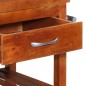 vidaXL Servierwagen 100x48x89 cm Massivholz Akazie vidaXL Servierwagen 100x48x89 cm Massivholz Akazie