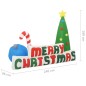 Aufblasbare Weihnachtsdekoration LED Merry Christmas 240x188 cm Aufblasbare Weihnachtsdekoration LED Merry Christmas 240x188 cm