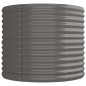 Hochbeet Pulverbeschichteter Stahl 224x80x68 cm Grau Hochbeet Pulverbeschichteter Stahl 224x80x68 cm Grau