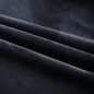 Verdunkelungsvorhang mit Haken Samt Schwarz 290 x 245 cm Verdunkelungsvorhang mit Haken Samt Schwarz 290 x 245 cm