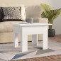 Couchtisch Hochglanz-Weiß 55x55x42 cm Holzwerkstoff Couchtisch Hochglanz-Weiß 55x55x42 cm Holzwerkstoff