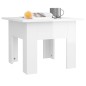 Couchtisch Hochglanz-Weiß 55x55x42 cm Holzwerkstoff Couchtisch Hochglanz-Weiß 55x55x42 cm Holzwerkstoff
