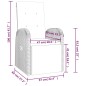 Garten-Liegestühle mit Kissen 2 Stk. Grau Poly Rattan Garten-Liegestühle mit Kissen 2 Stk. Grau Poly Rattan