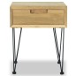 Nachttisch 40 x 30 x 50 cm Teak Massiv Nachttisch 40 x 30 x 50 cm Teak Massiv