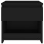 Nachttische 2 Stk. Schwarz 40x30x39 cm Holzwerkstoff Nachttische 2 Stk. Schwarz 40x30x39 cm Holzwerkstoff