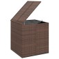 Garten-Kissenbox PE Rattan 100x97,5x104 cm Braun Garten-Kissenbox PE Rattan 100x97,5x104 cm Braun