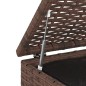 Garten-Kissenbox PE Rattan 100x97,5x104 cm Braun Garten-Kissenbox PE Rattan 100x97,5x104 cm Braun