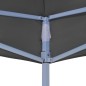 Partyzelt-Dach 2x2 m Anthrazit 270 g/m² Partyzelt-Dach 2x2 m Anthrazit 270 g/m²