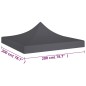 Partyzelt-Dach 2x2 m Anthrazit 270 g/m² Partyzelt-Dach 2x2 m Anthrazit 270 g/m²