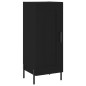 Highboard Schwarz 34,5x34x180 cm Holzwerkstoff Highboard Schwarz 34,5x34x180 cm Holzwerkstoff