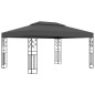 Pavillon mit Doppeldach 3x4 m Anthrazit Pavillon mit Doppeldach 3x4 m Anthrazit