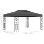 Pavillon mit Doppeldach 3x4 m Anthrazit Pavillon mit Doppeldach 3x4 m Anthrazit