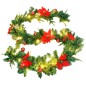 Weihnachtsgirlande mit LED-Lichtern Grün 2,7 m PVC Weihnachtsgirlande mit LED-Lichtern Grün 2,7 m PVC