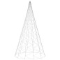 vidaXL LED-Weihnachtsbaum für Fahnenmast Warmweiß 1400 LEDs 500 cm vidaXL LED-Weihnachtsbaum für Fahnenmast Warmweiß 1400 LEDs 500 cm